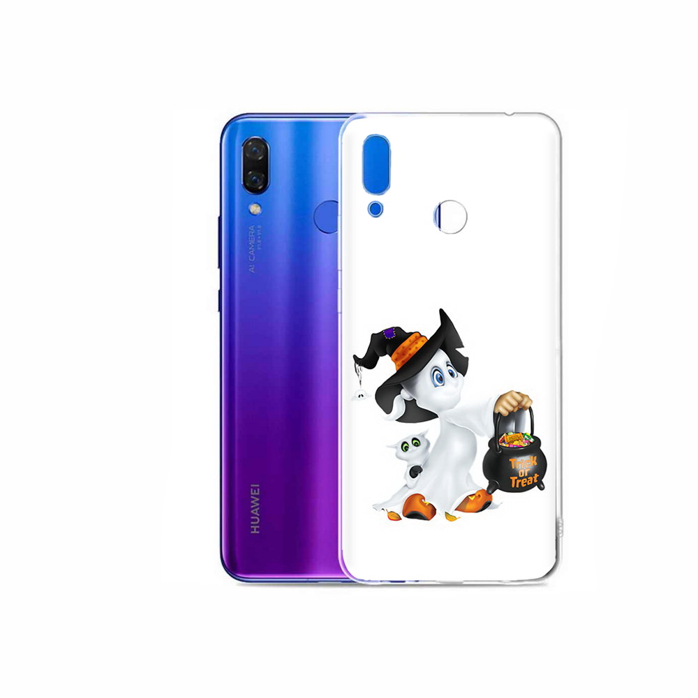 

Чехол MyPads Tocco для Honor Play Маленький призрак, Прозрачный, Tocco
