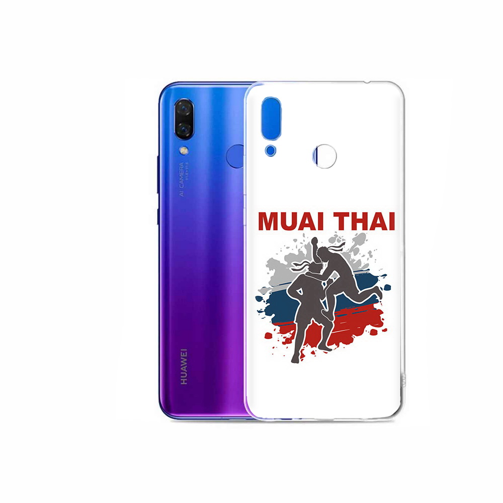 

Чехол MyPads Tocco для Honor Play Муайтай, Прозрачный, Tocco