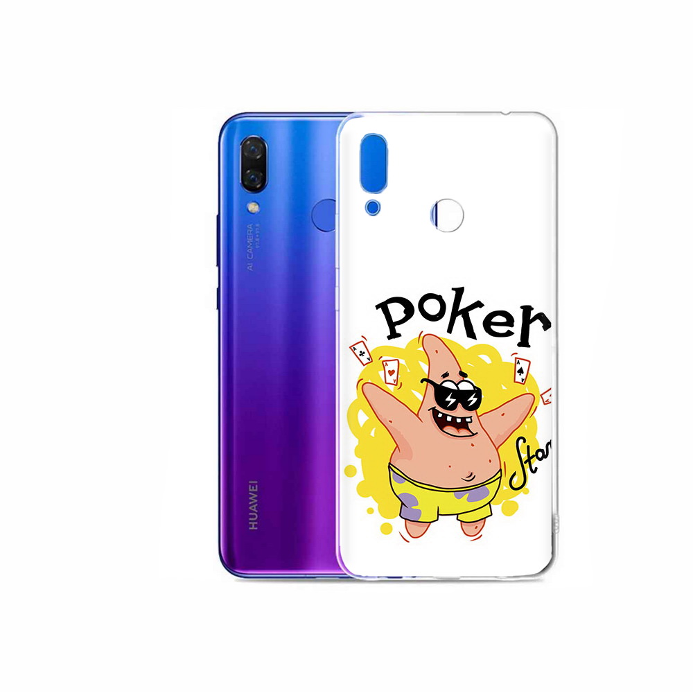 

Чехол MyPads Tocco для Honor Play Патрик, Прозрачный, Tocco