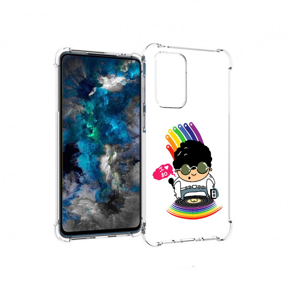 

Чехол MyPads Tocco для Samsung Galaxy A33 5G Я люблю 80-е, Прозрачный, Tocco