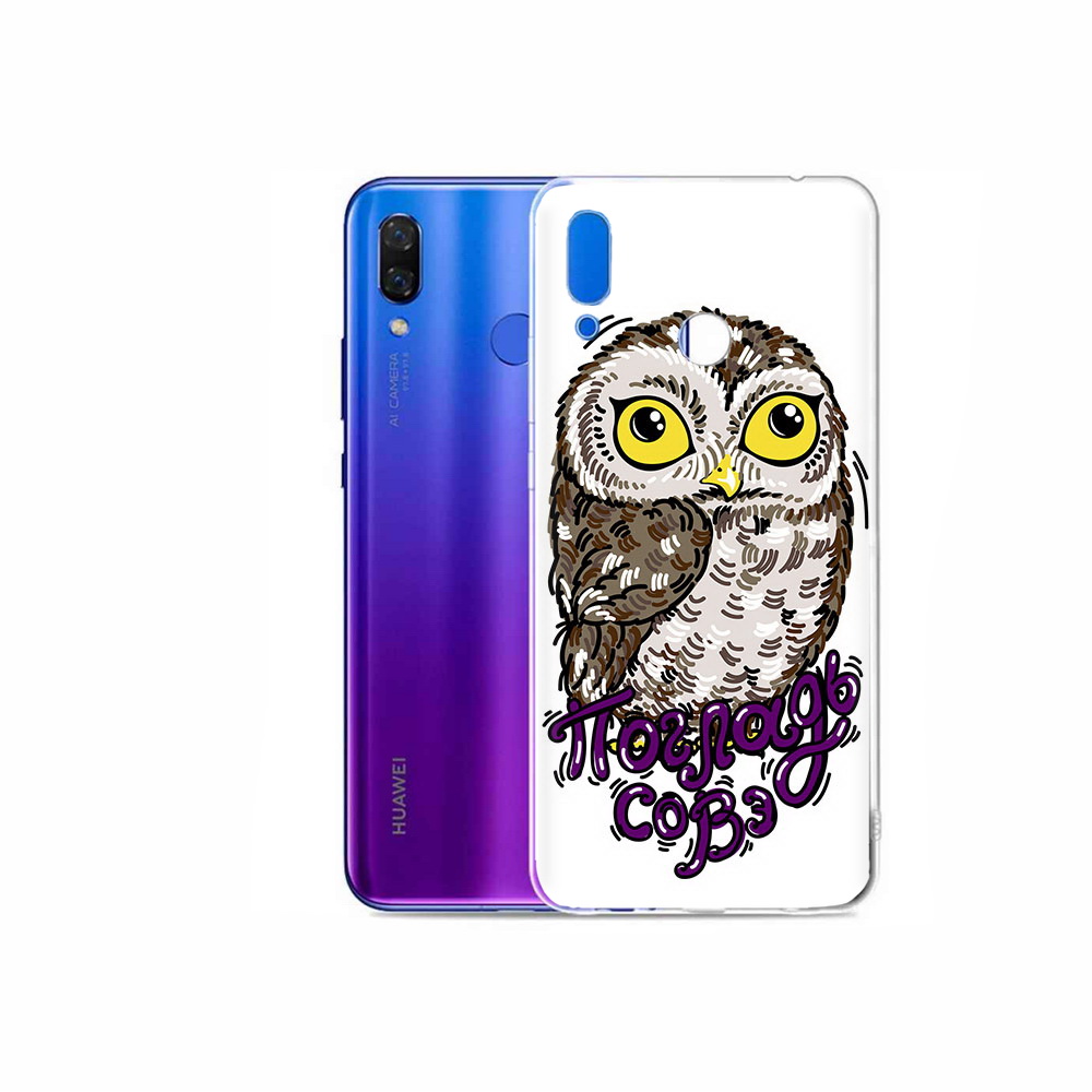 

Чехол MyPads Tocco для Honor Play Погладь Совэ, Прозрачный, Tocco