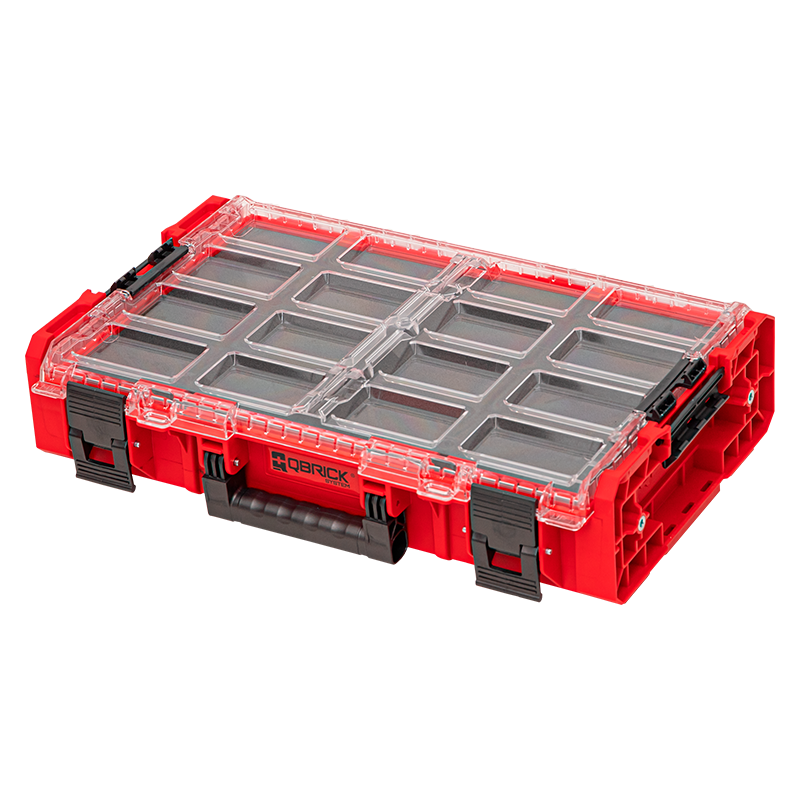 

Органайзер QBRICK SYSTEM ONE Organizer XL 2.0 RED MFI Red Ultra HD Custom 10509548, Красный