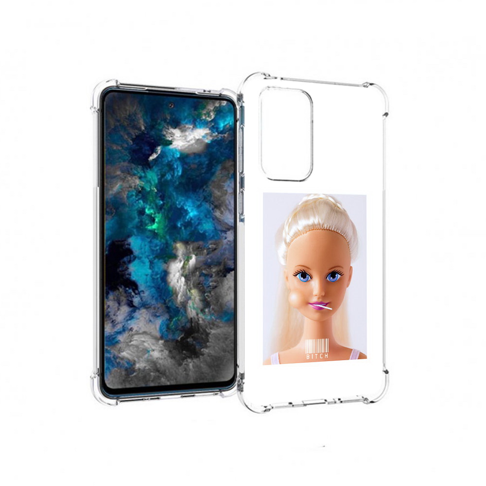 

Чехол MyPads Tocco для Samsung Galaxy A33 5G барби, Прозрачный, Tocco