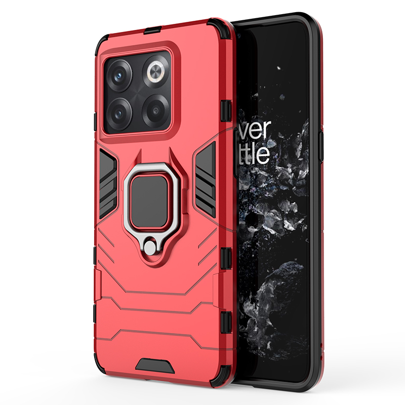 

Противоударный чехол Panther Case для OnePlus 10T с кольцом, красный, Panther Case