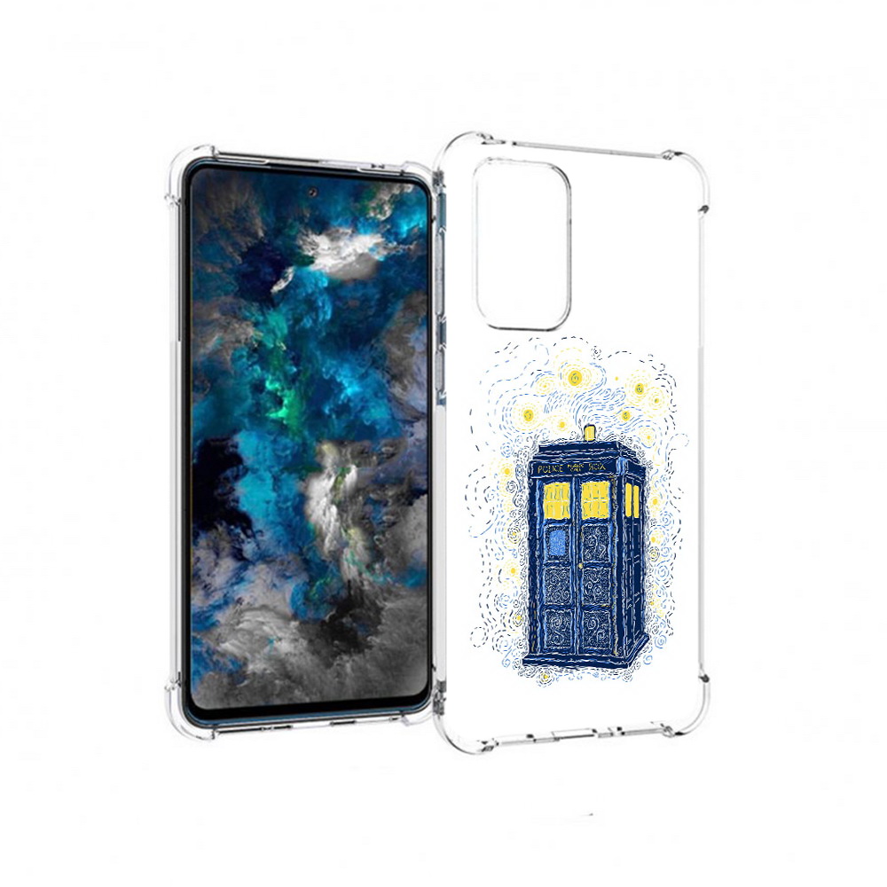 

Чехол MyPads Tocco для Samsung Galaxy A33 5G будка рисунок, Прозрачный, Tocco