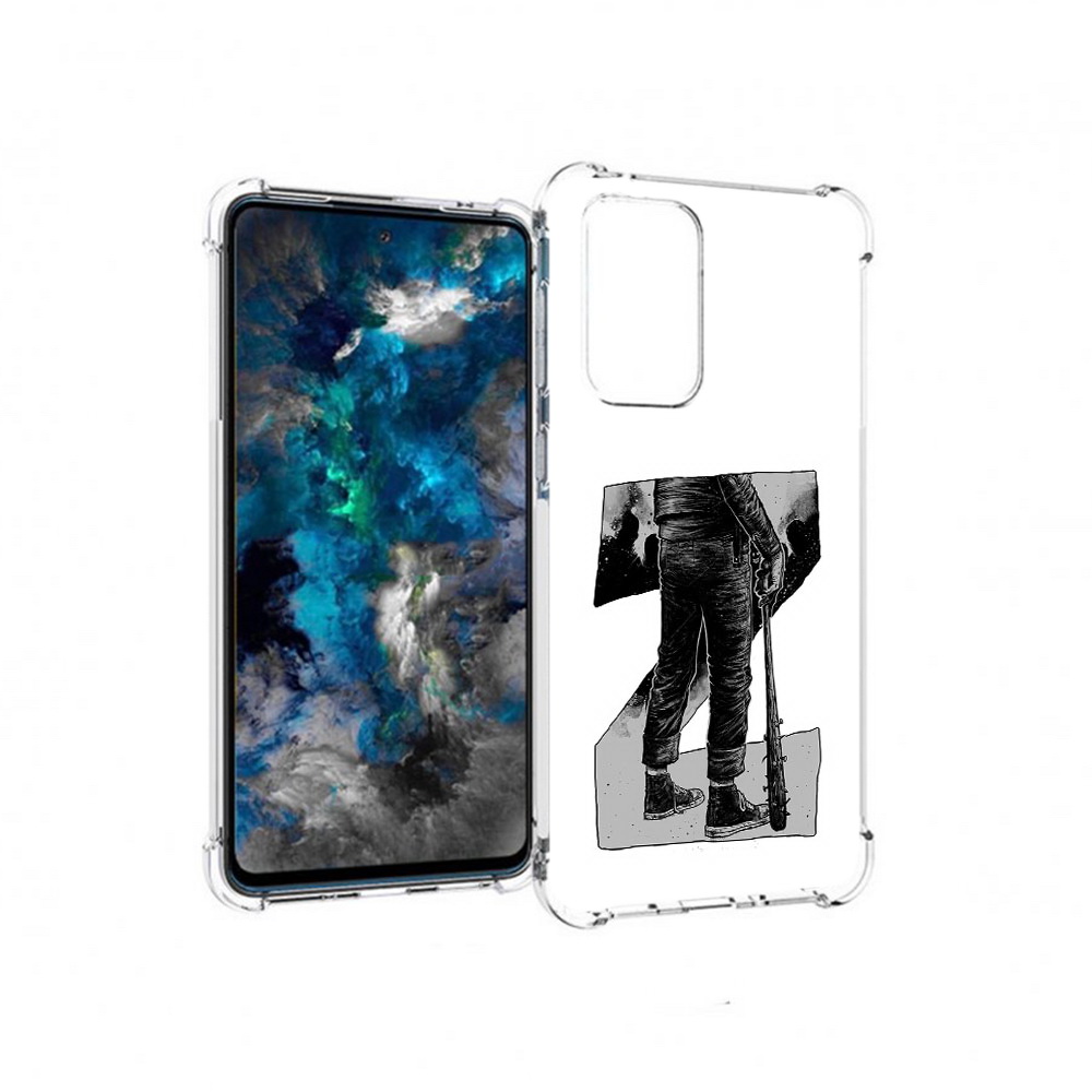 

Чехол MyPads Tocco для Samsung Galaxy A33 5G воин черно белый, Tocco