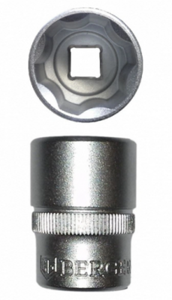 

BERGER BG-12S22 Головка торцевая 1/2 6-гранная SuperLock 22 мм 1шт