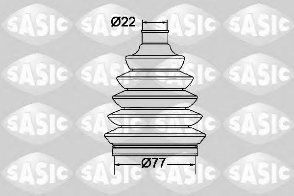 

SAS1904036 к-кт пыльника ШРУСа наружного термопласт Renault Logan 1.5DCi/1.4/1.6 16V 07>