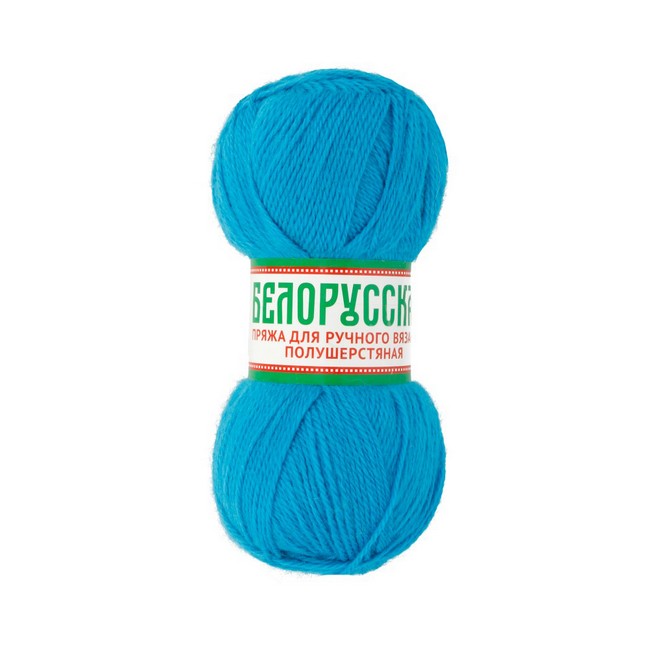 

Пряжа Камтекс Белорусская 5 шт. х 100 г 300 м цв. 024 бирюза Белорусская-024 бирюз