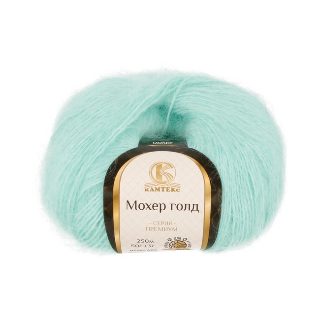 

Пряжа Камтекс Мохер Голд 10 шт. х 50 г 250 м цв. 023 бир.св. Мохер Голд-023 бир.с