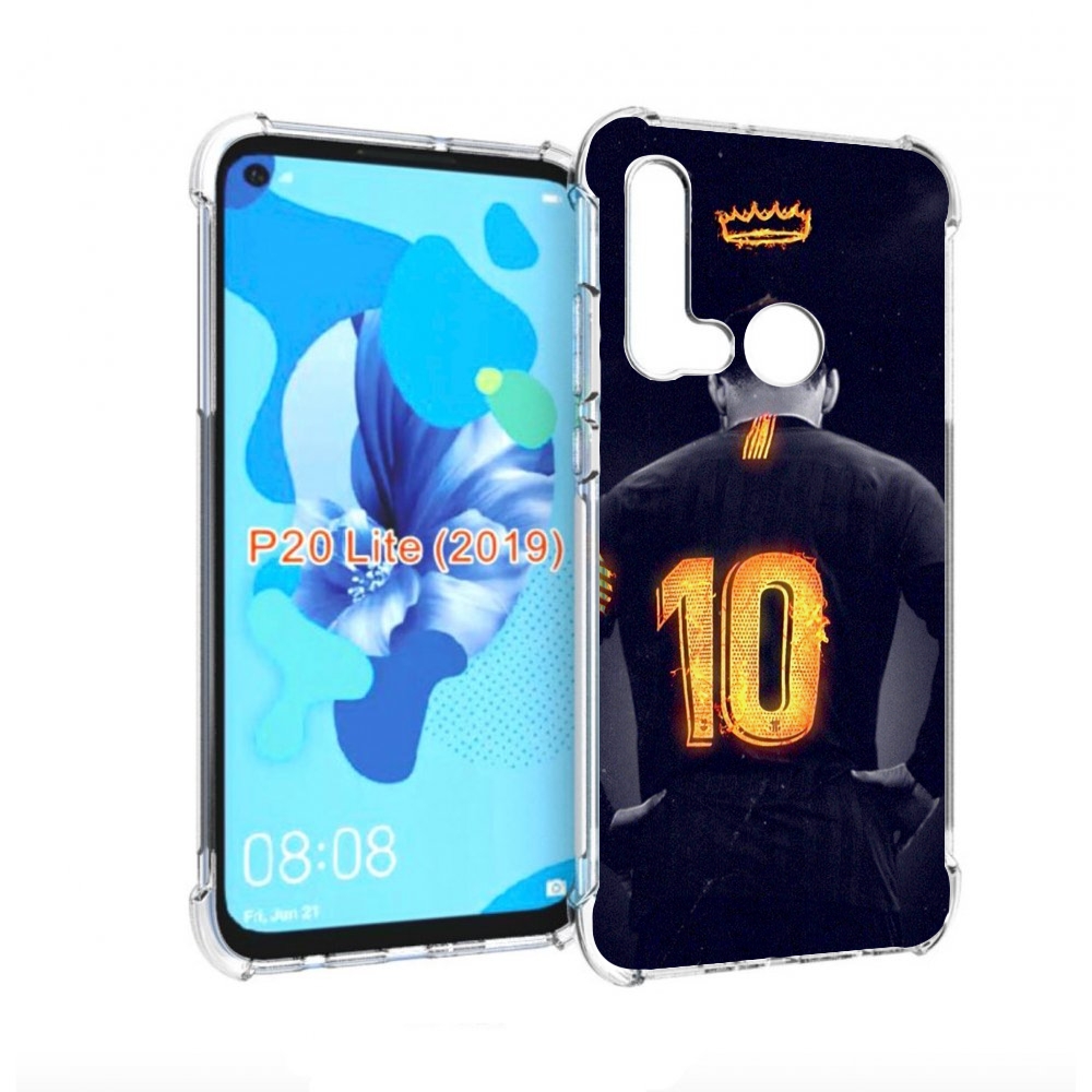 

Чехол бампер MyPads номер-10 для Huawei P20 Lite (2019), Прозрачный, Tocco