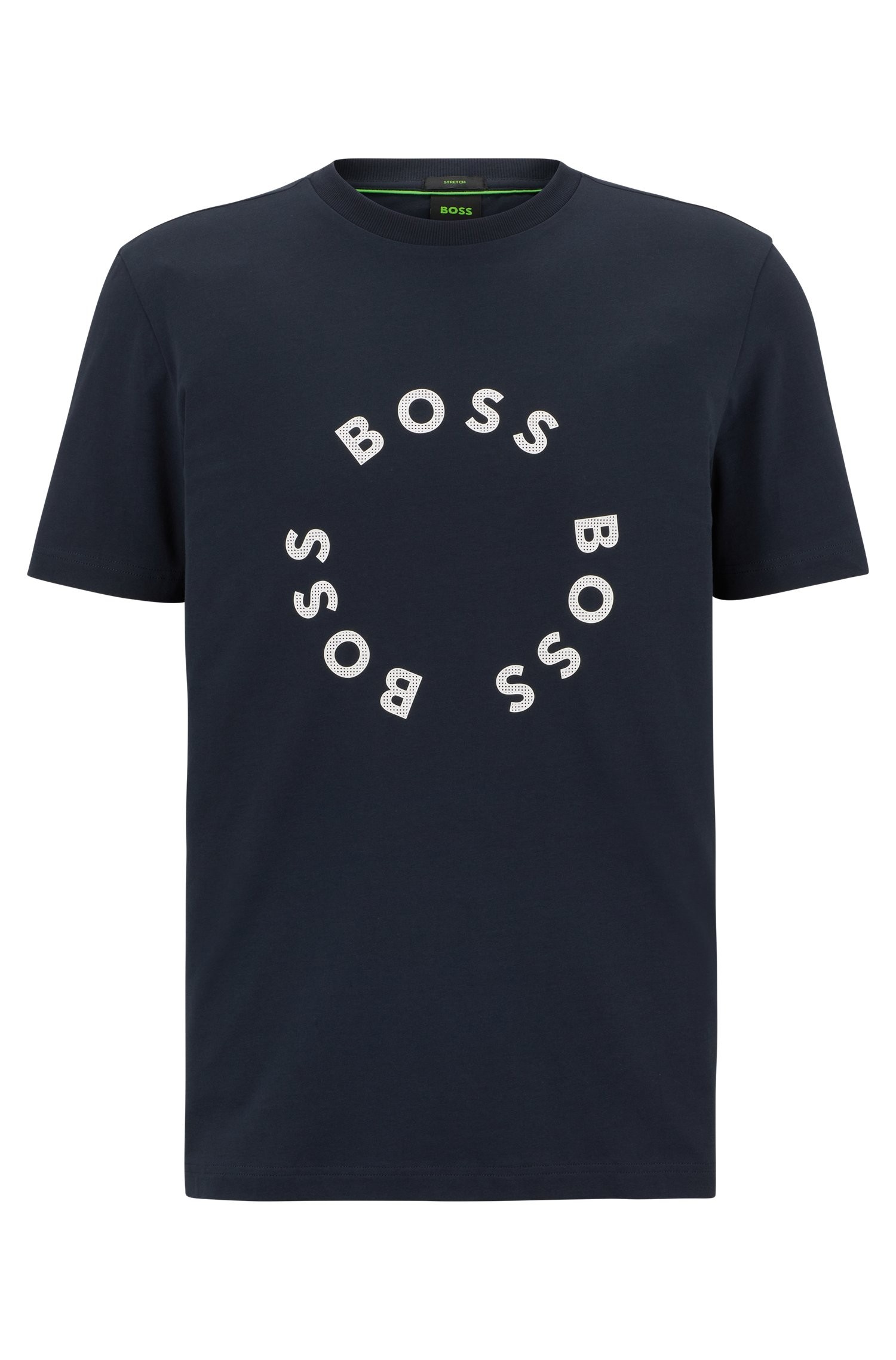 

Футболка мужская BOSS 50488831 синяя 48 RU, Синий, 50488831