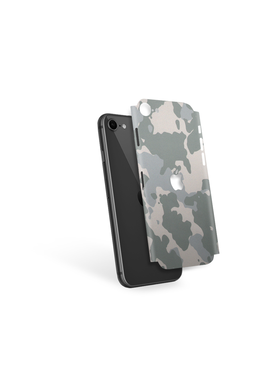 

Пленка защитная MOCOLL для задней панели Apple iPhone SE 2020 Хаки Серый