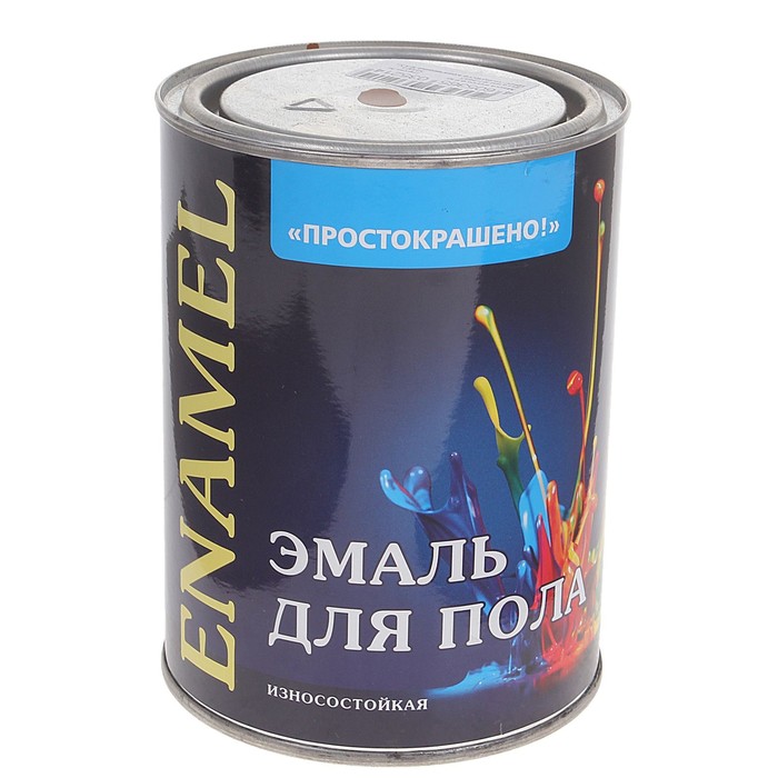 

Эмаль для пола ПРОСТОКРАШЕНО золотисто-коричневая 0,9кг