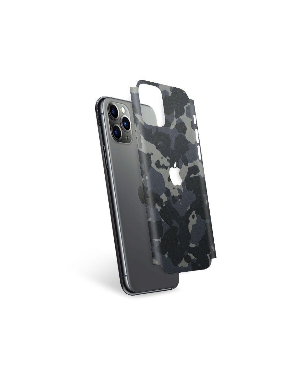 

Пленка защитная MOCOLL для задней панели Apple iPhone 11 Хаки Черный