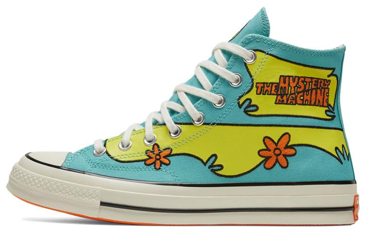 

Кеды унисекс Converse Scooby-Doo Chuck Taylor All Star 1970s голубые 36 EU, Голубой, Scooby-Doo x Converse Chuck Taylor All Star 1970s