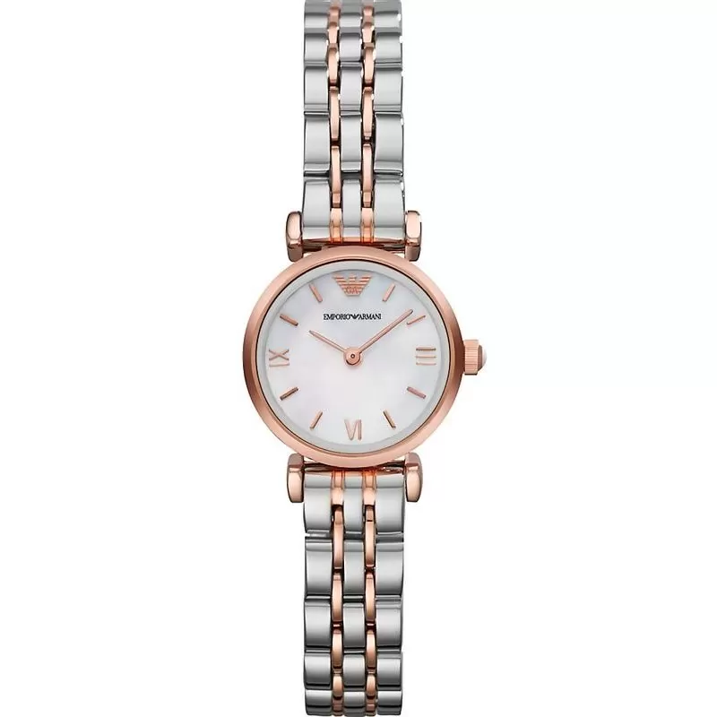 Наручные часы женские Emporio Armani AR1764 золотистые/серебристые