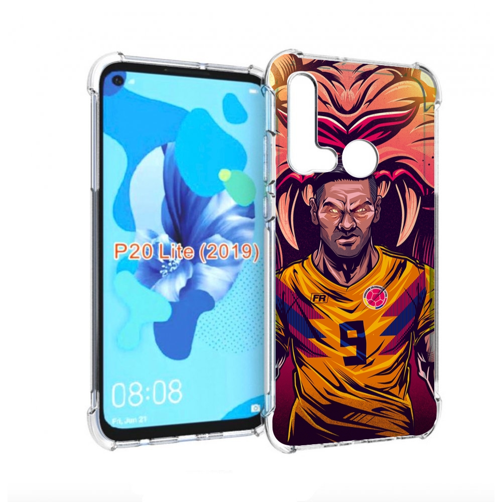 

Чехол бампер MyPads парень-тигр-красный для Huawei P20 Lite (201, Прозрачный, Tocco