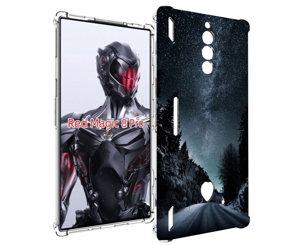 

Чехол MyPads Ночной-лес для ZTE Nubia Red Magic 8 Pro / Red Magic 8 Pro Plus, Tocco