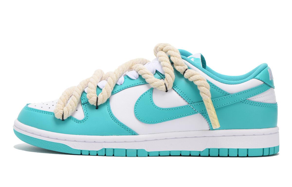 

Кеды унисекс Nike Dunk Low vibe белые 38.5 EU, Белый, Dunk Low vibe