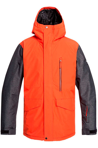 

Сноубордическая куртка Mission Quiksilver, серый, XL, Mission EQYTJ03221