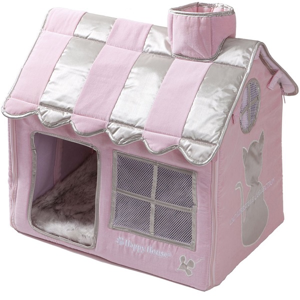 

Домик для кошек Happy House CAT LIFESTYLE Вилла, розовый, 52x36x49см, CAT LIFESTYLE Вилла