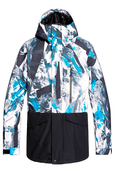 

Сноубордическая куртка Mission Quiksilver, голубой, S, Mission EQYTJ03237
