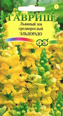 

Семена львиный зев Гавриш Эльдорадо 10001558 1 уп.