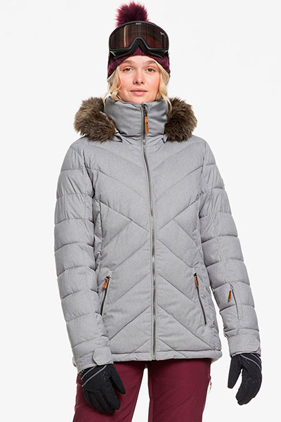

Сноубордическая куртка Quinn Roxy, серый, L, Quinn ERJTJ03227