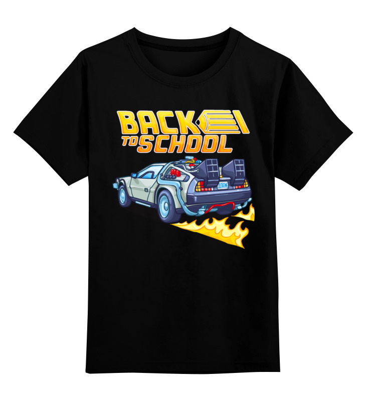 

Детская футболка Printio Future school цв.черный р.104, 0000002881844