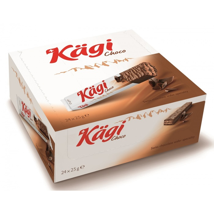 

Вафли Kagi Choco с шоколадным кремом в молочном шоколаде 24*25 г
