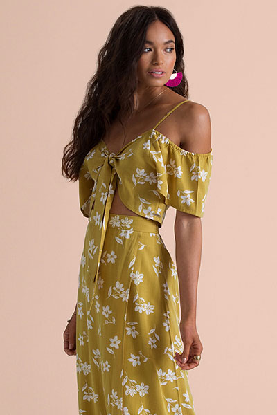 фото Топ женский billabong life on hold n3tp14-bip9 желтый m