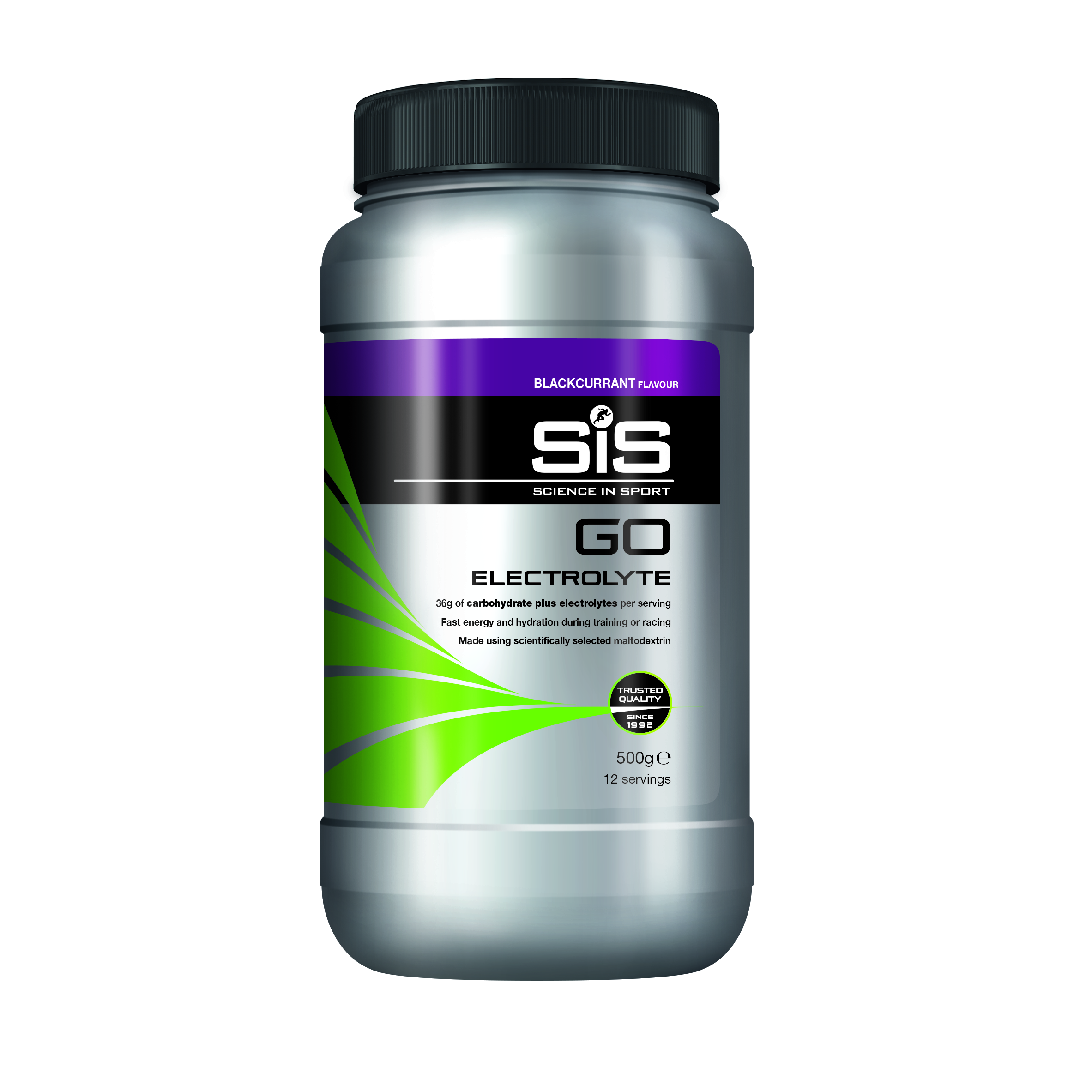 Изотоник SiS Go Electrolyte Powder, 500 г, blackcurrant
