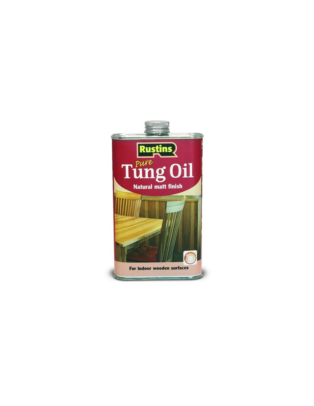 фото Тунговое натуральное масло rustins tung oil, 0,5 л.00/587