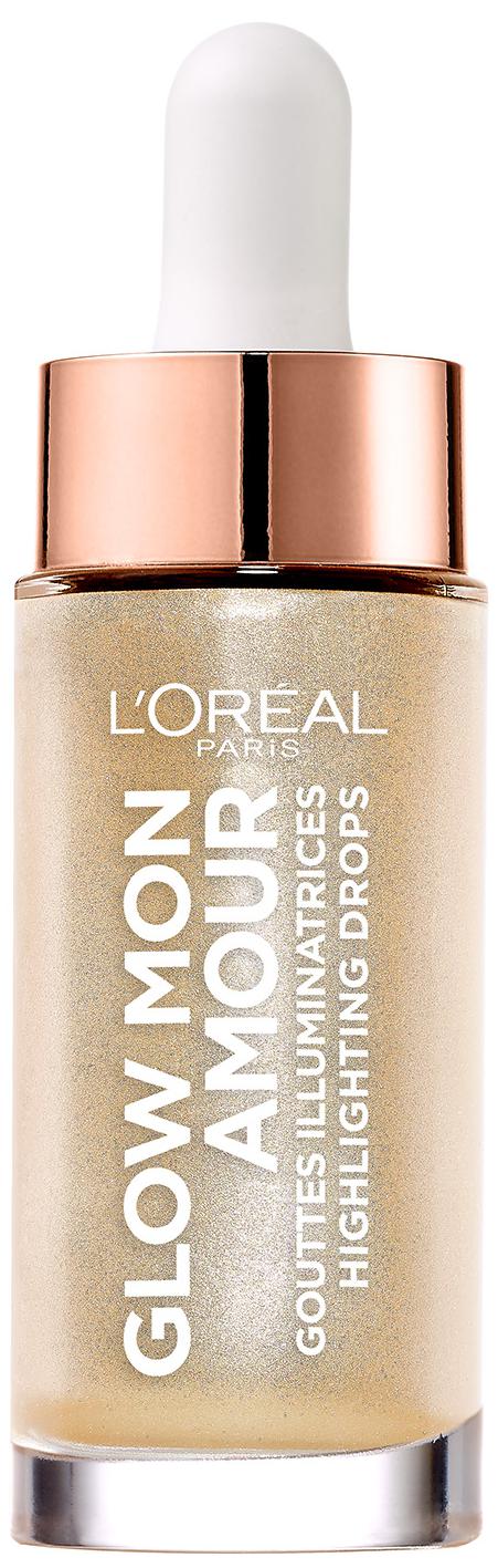 фото Жидкий хайлайтер l'oreal для сияния кожи 'glow mon amour', 'светлый', тон 01,15 мл l'oreal paris