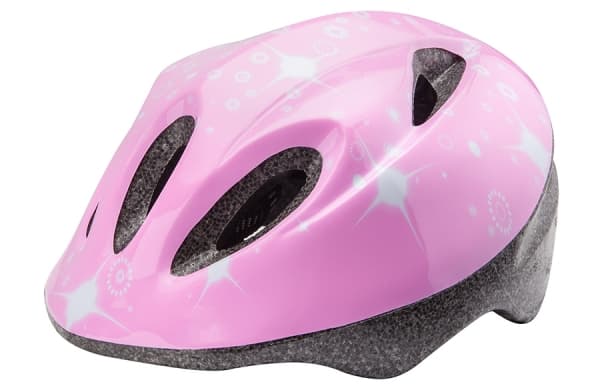 фото Велосипедный шлем stels mv-5 out-mold, бело-розовый, s