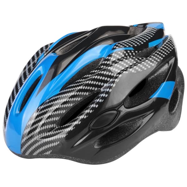 фото Велосипедный шлем stels mv-26 out-mold, черно-синий карбон, m