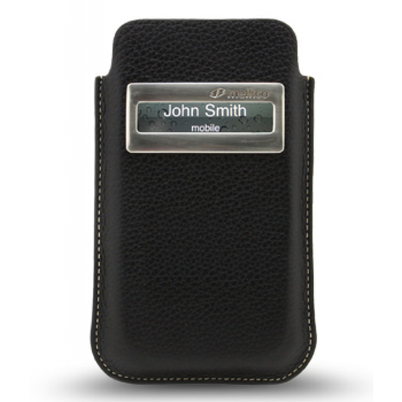 

Кожаный чехол Melkco iCaller Pouch Type для Apple iPhone 4/4S черный