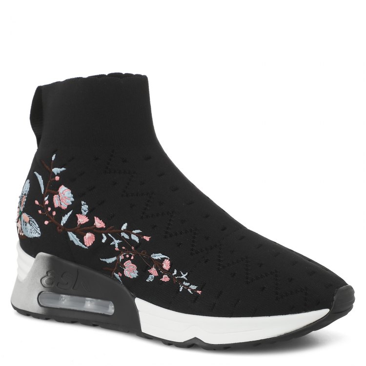 

Кроссовки-носки женские Ash LOTUS SS18 черные 36 EU, LOTUS SS18