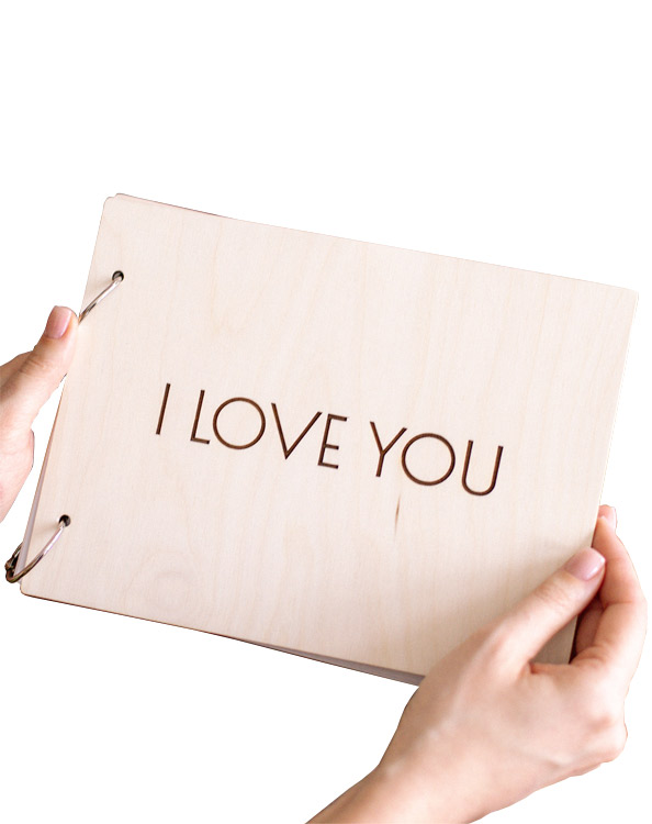

Фотоальбом "I LOVE YOU", ILY_text/natur