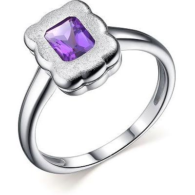 

Кольцо из серебра с аметистом р. 18 АЛЬКОР 01-2383_00АМ-00, 01-2383_00АМ-00