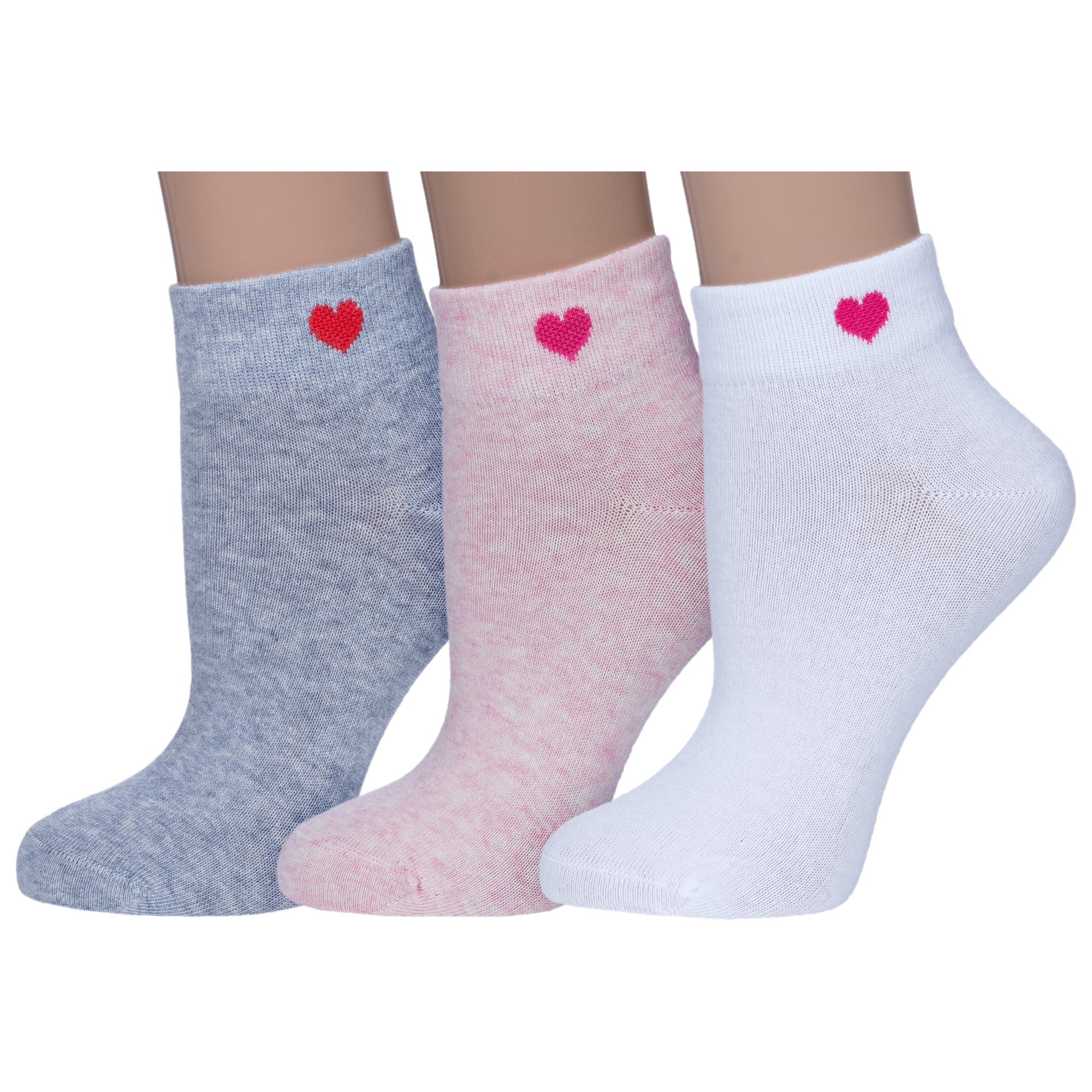 Комплект носков женских НАШЕ 3-422С40 разноцветных 25