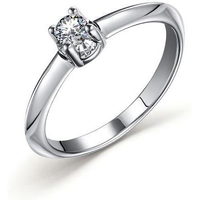 

Кольцо из серебра с муассанитом р. 16,5 АЛЬКОР 01-2700_000М-00, 01-2700_000М-00