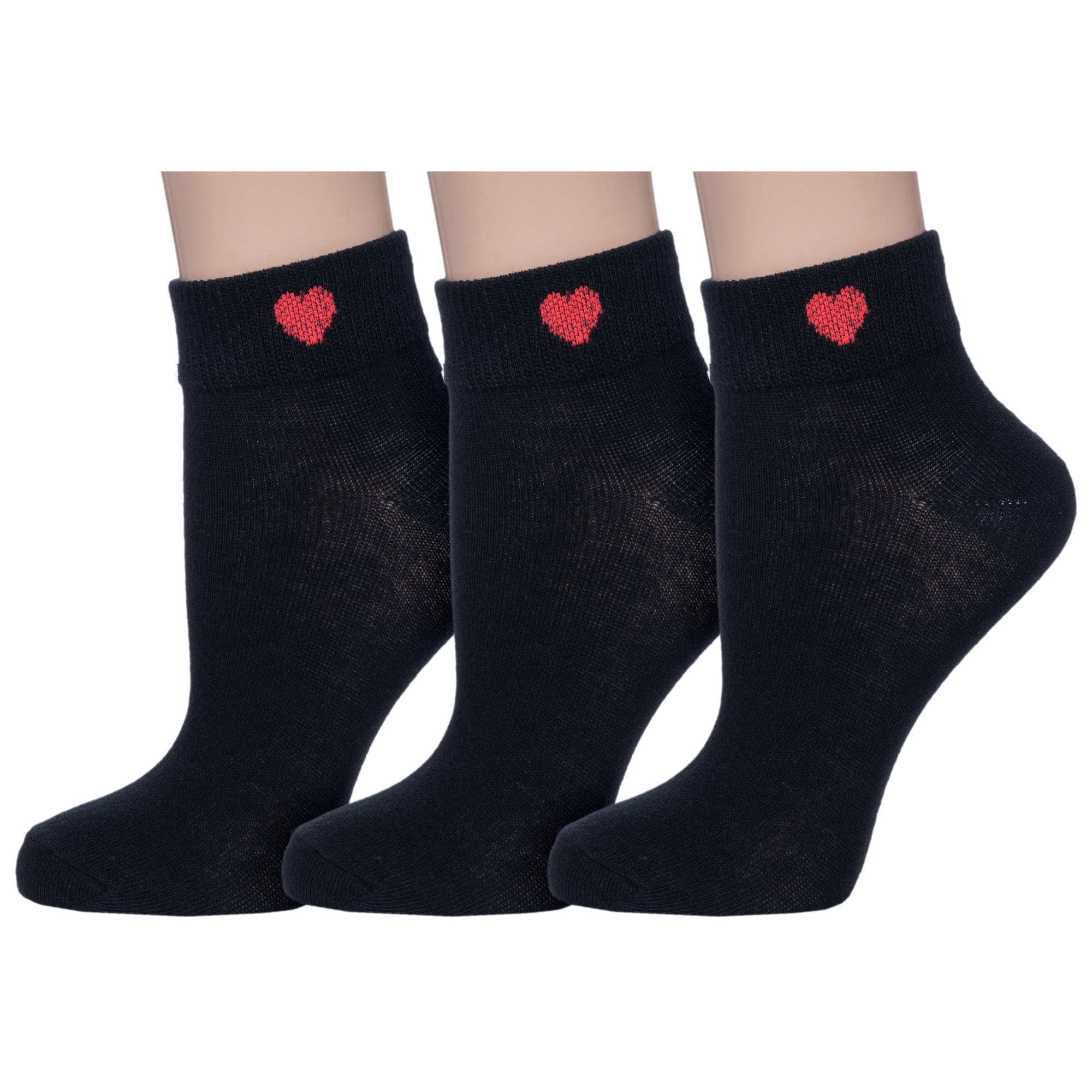 Комплект носков женских НАШЕ 3-422С40 черных 25