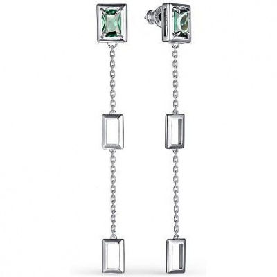 

Серьги из серебра со шпинелью АЛЬКОР 02-2995_00ШТ-00, 02-2995_00ШТ-00