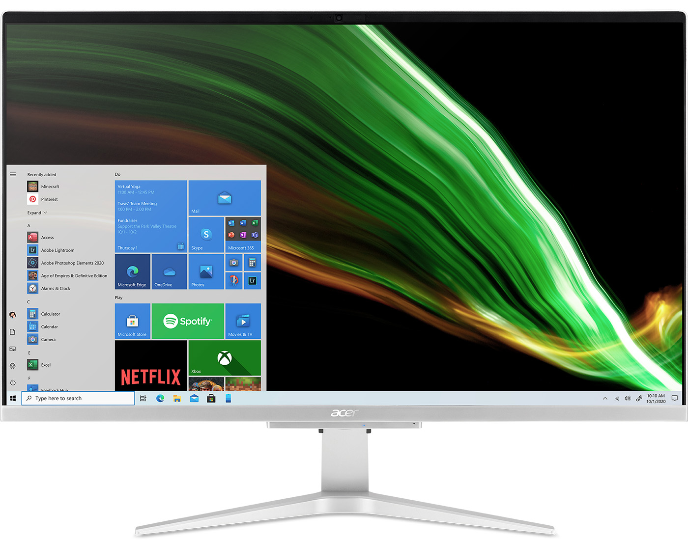 

Моноблок Acer C27-1655 серебристый, черный (DQ.BGGER.008), C27-1655