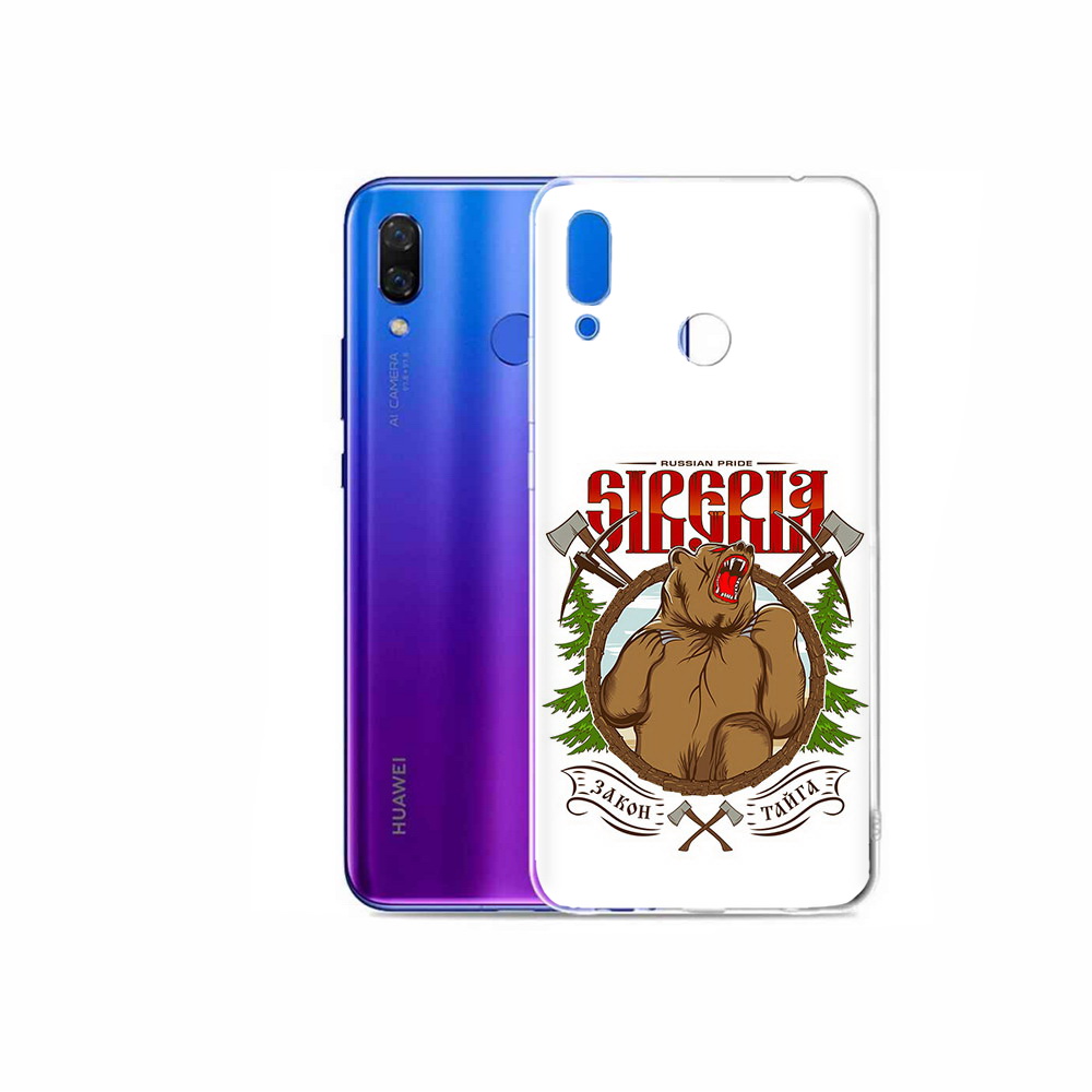 

Чехол MyPads Tocco для Honor Play Тайга, Прозрачный, Tocco