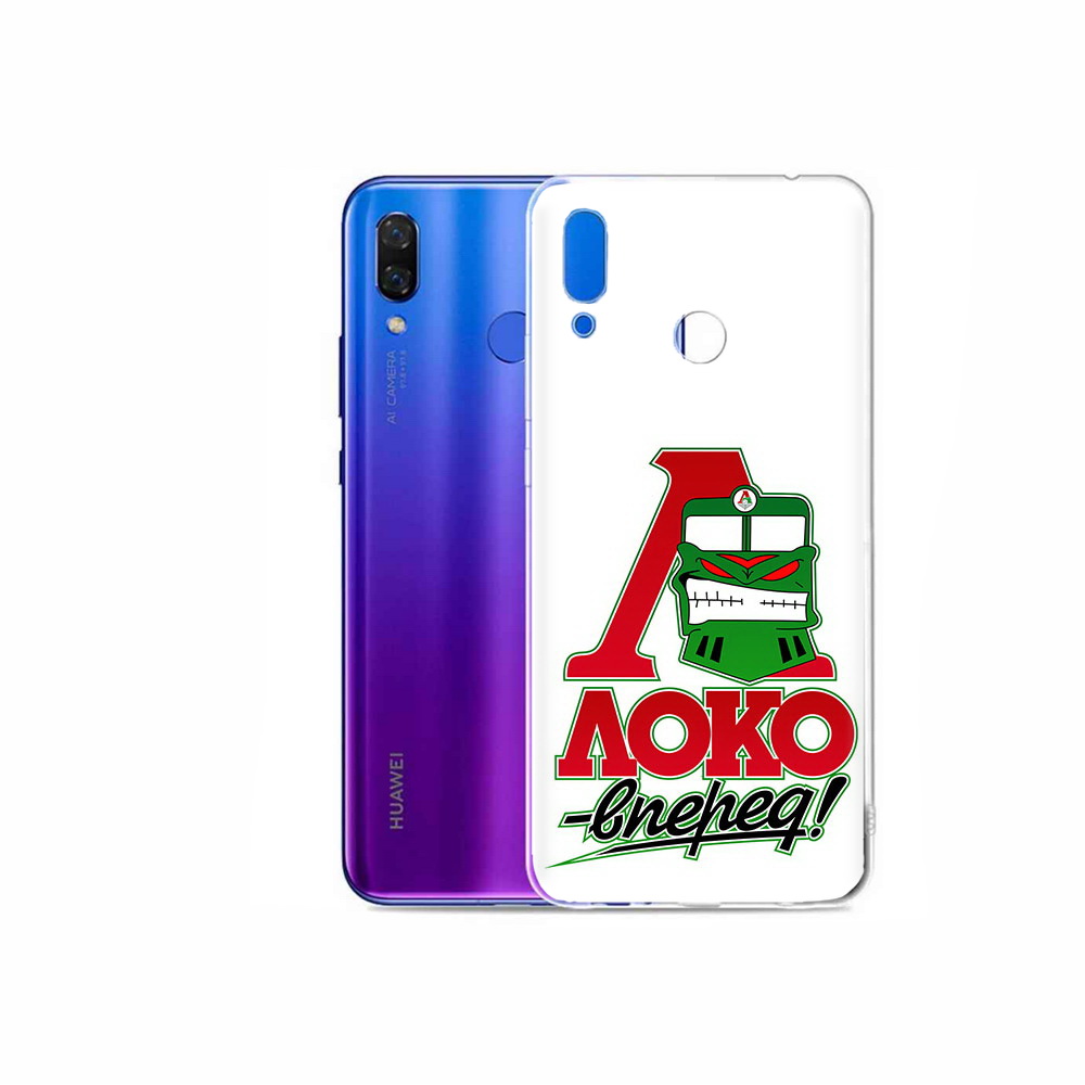 Чехол MyPads Tocco для Honor Play ФК локо вперед