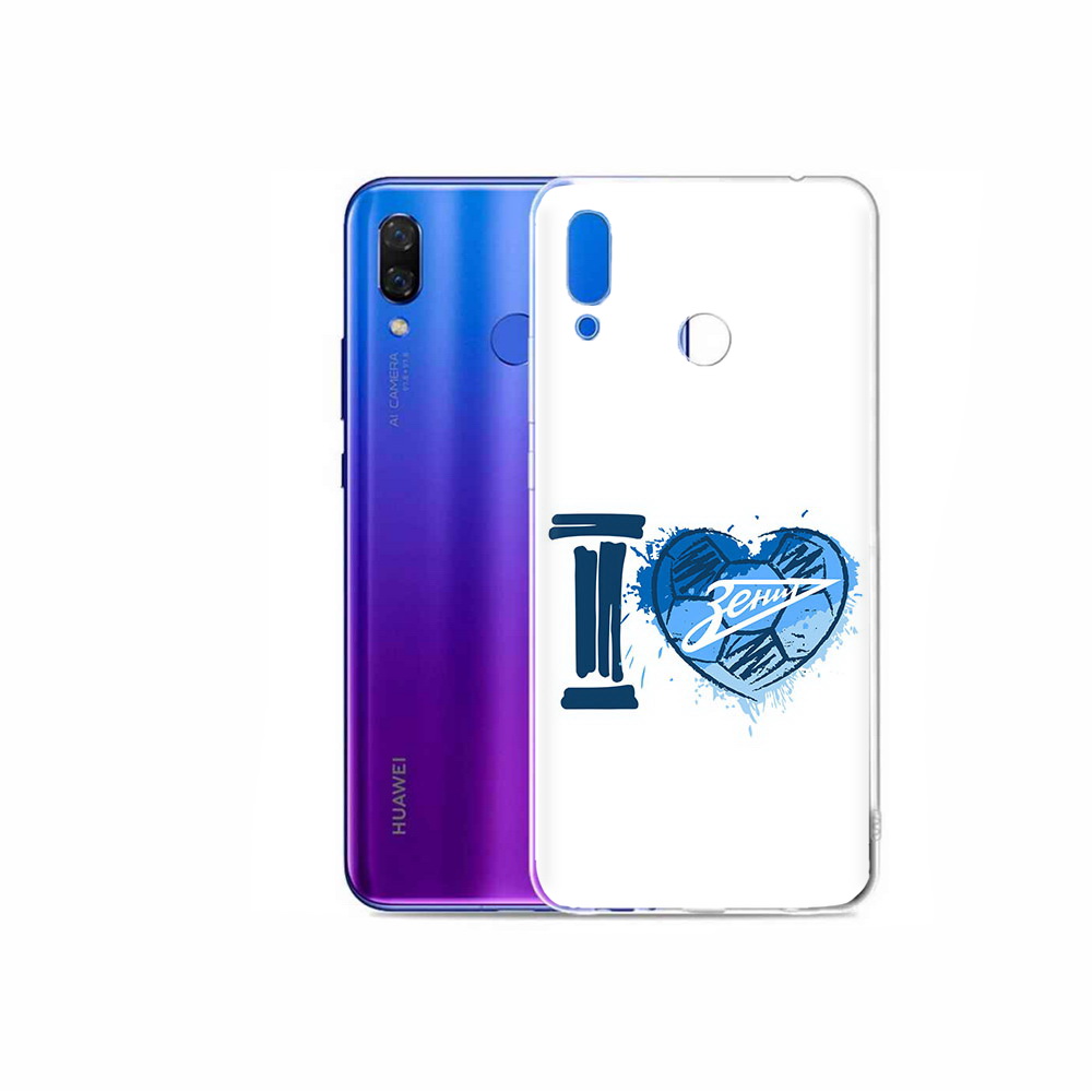 

Чехол MyPads Tocco для Honor Play ФК я люблю зенит, Прозрачный, Tocco