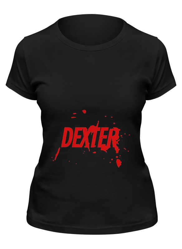 

Футболка женская Printio Dexter черная XL, Черный, Dexter